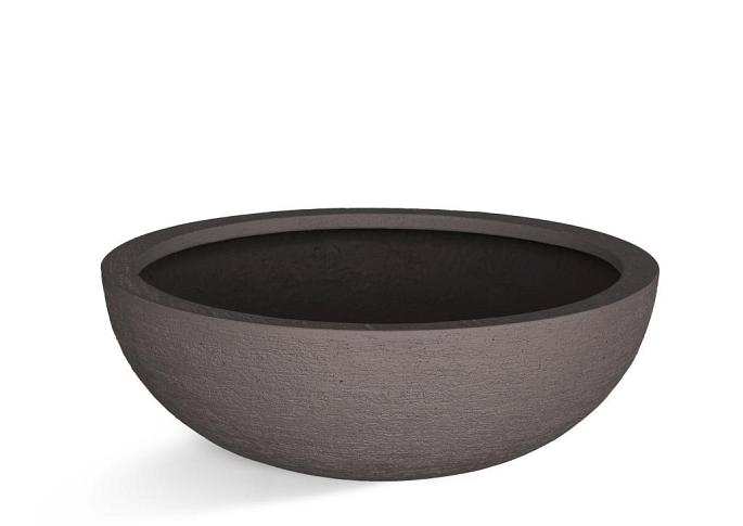 Terreno Bowl 40 - Ash Brown - Plantruimte Ø34