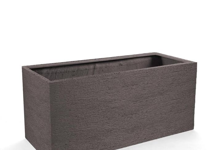 Terreno Box 100 - Ash Brown - Plantruimte 92x42