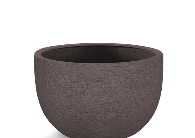 Terreno New Egg Pot Low 110 - Ash Brown - Plantruimte Ø100
