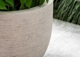 Terreno New Egg Pot Low 110 - Sand - Plantruimte Ø100