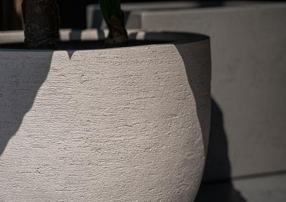 Terreno New Egg Pot Low 110 - Sand - Plantruimte Ø100