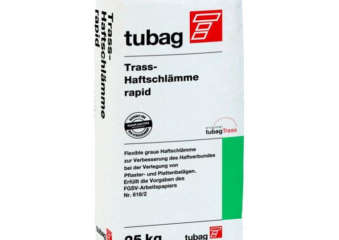 Tubag TNH Rapid Tras Hechtemulsie/Tegellijm, 25 kg zak.