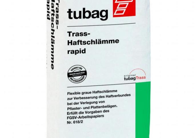 Tubag TNH Rapid Tras Hechtemulsie/Tegellijm, 25 kg zak.