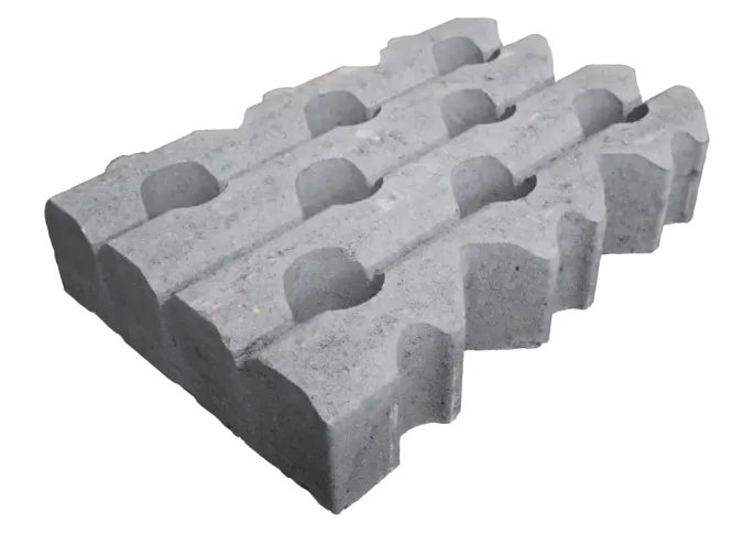 Grastegel type D 60x40x12cm
