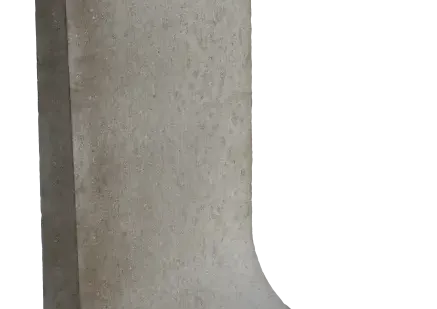 L-Element 100x50x40cm Grijs