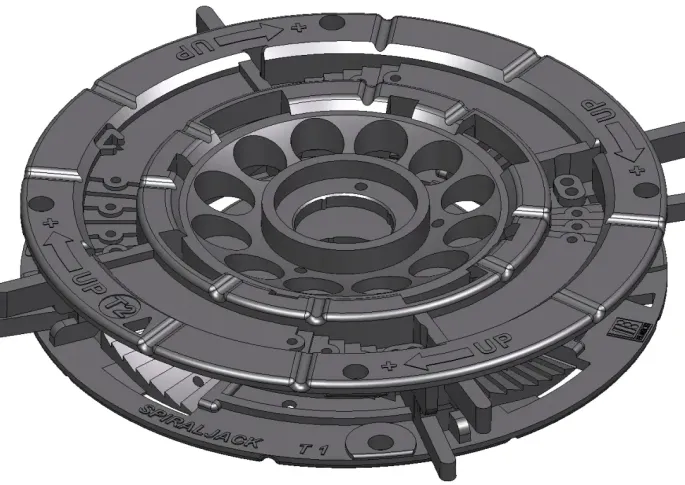 Tegeldrager Verstelbaar Spirapave T12 18-23mm