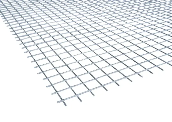 Bouwstaalmat 2x3m 0,4x5x5 Verzinkt