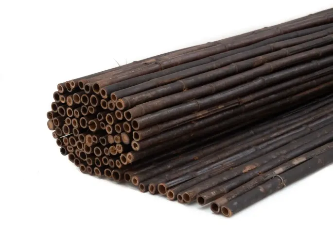 Bamboemat Black 180x180cm
