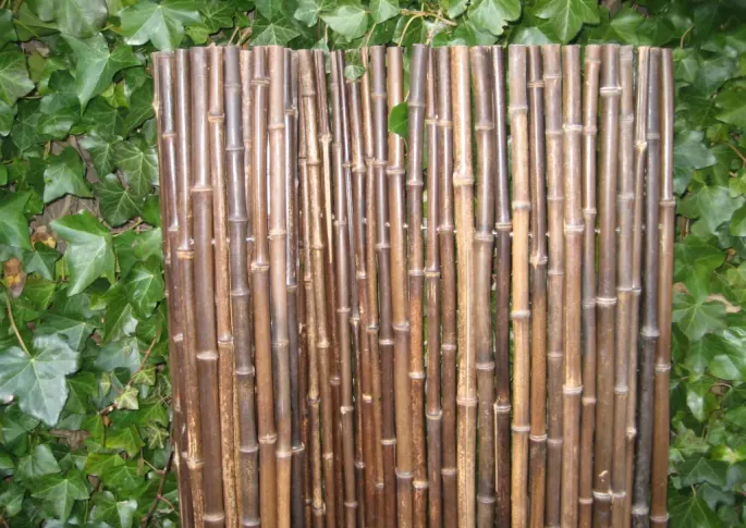 Bamboemat Black 180x180cm