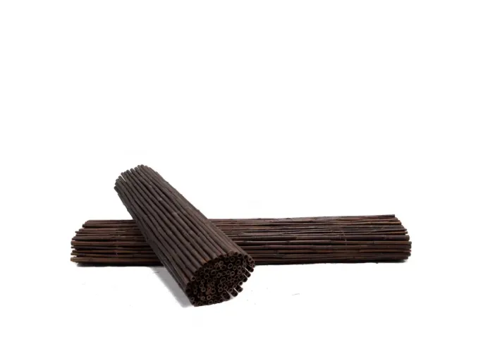 Bamboemat Black 180x180cm