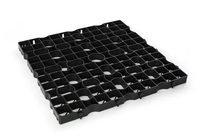 Ecco Grastegel Zwart 80x80x4cm