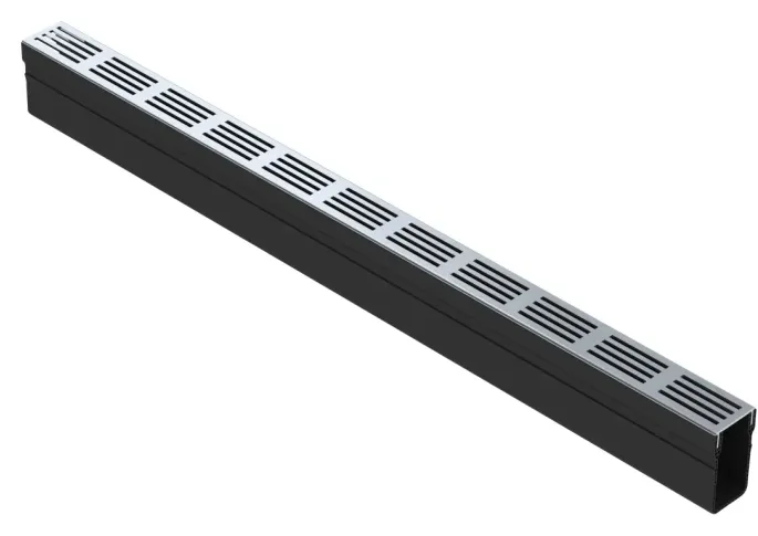 ACO Hexa Slim-Line Aluminium 100cm