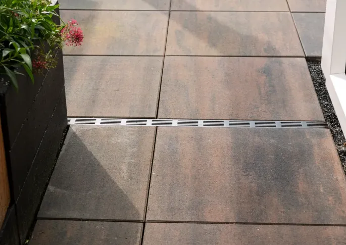 ACO Hexa Slim-Line Aluminium 100cm