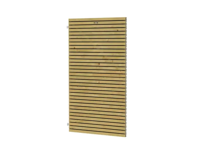 Hillhout Elan Deur Op Verstelbaar Stalen Frame Balkprofiel 180x100cm Recht Groen Geïmpregneerd