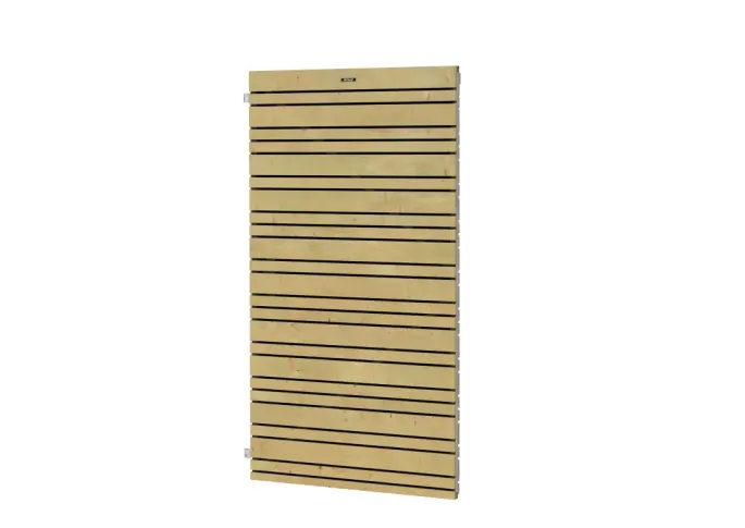 Hillhout Flux Excellence Deur Op Verstelbaar Stalen Frame 180x100cm Recht Groen Geïmpregneerd