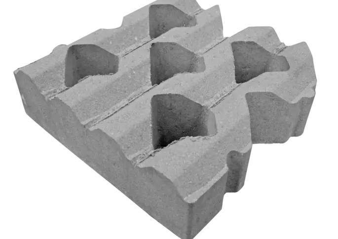 Grastegel type C 40x40x12cm