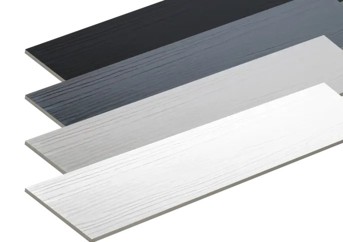 Cementvezel Plank Houtlook 300x20x0,8 cm Wit