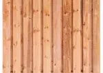 RCW Tuinscherm Kalmar 21-planks 16x140mm 180x180cm RVS Geschroefd