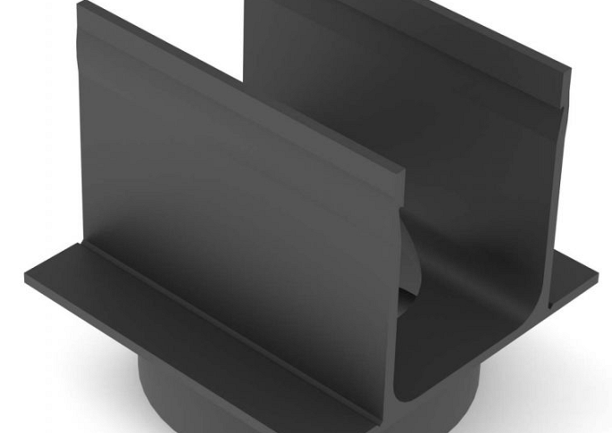 ACO Slim-Line Onderuitloop 80