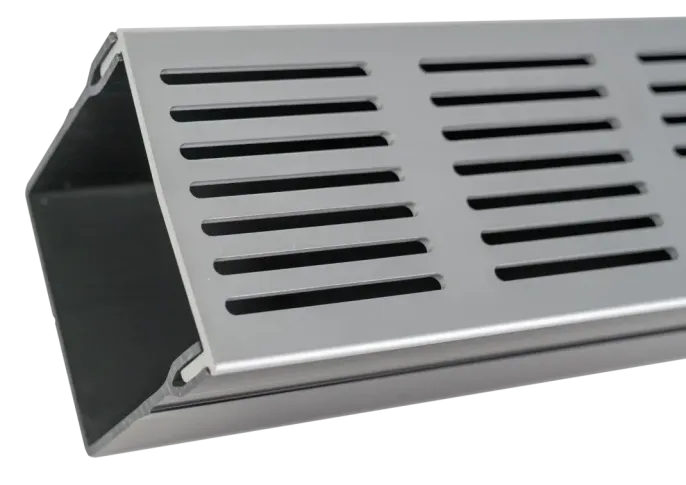 RSSD Goot Mini 100x6,5x6,5 cm Grijs-Aluminium