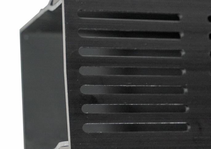 RSSD Goot Mini 100x6,5 x6,5 cm Zwart