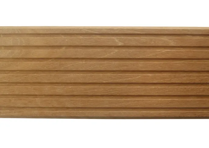 Bangkirai Vlonderplank 21x145mm fijn/grof Basic 244cm
