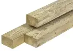 NE vuren Regel 4.4x7.0x300cm geschaafd Groen Geïmpregneerd