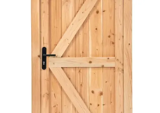 Douglas Deur incl. kozijn Enkele klampdeur B914x2021mm sponningmaat