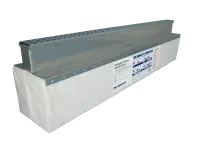 Hydroblob Lijnafwatering Infiltratiesysteem Set D45 Slimline Verzinkt Rooster