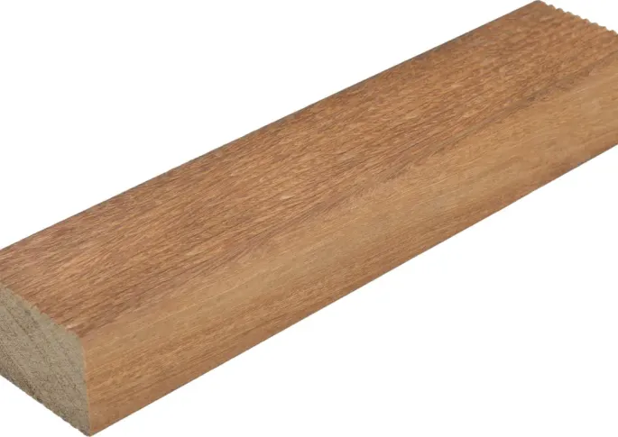 Bangkirai Regel 42x65mm v-groeven Premium 427cm