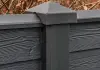 Beton-afdekpet Reest Antraciet Gecoat diamantkop 14x14x5cm tussenmodel