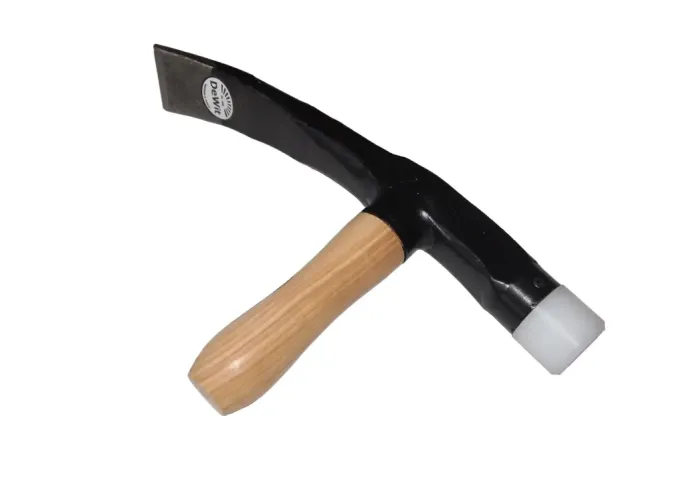 De Wit Straathamer 7cm essen steel en nylon dop