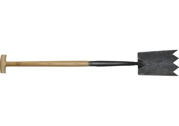 De Wit Zwanehals spade met lip essen steel 750mm