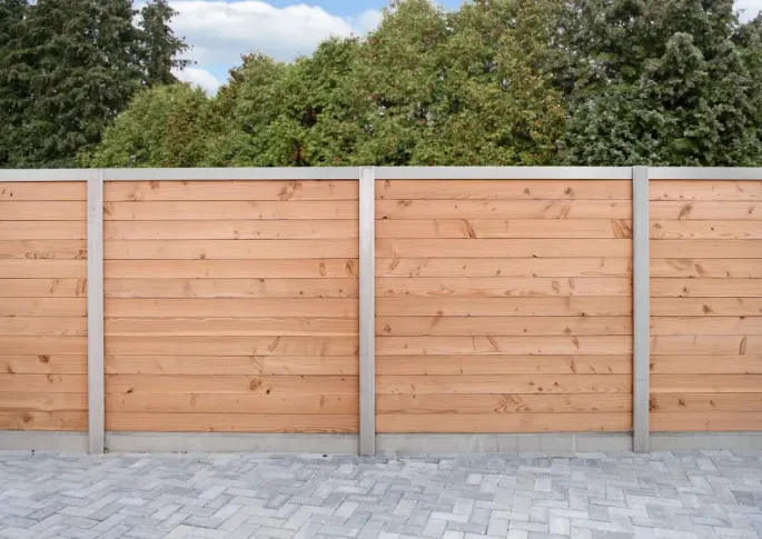 Blokhutprofiel Lariks/Douglas 2,8x14,5x180cm Geschaafd + Gedroogd
