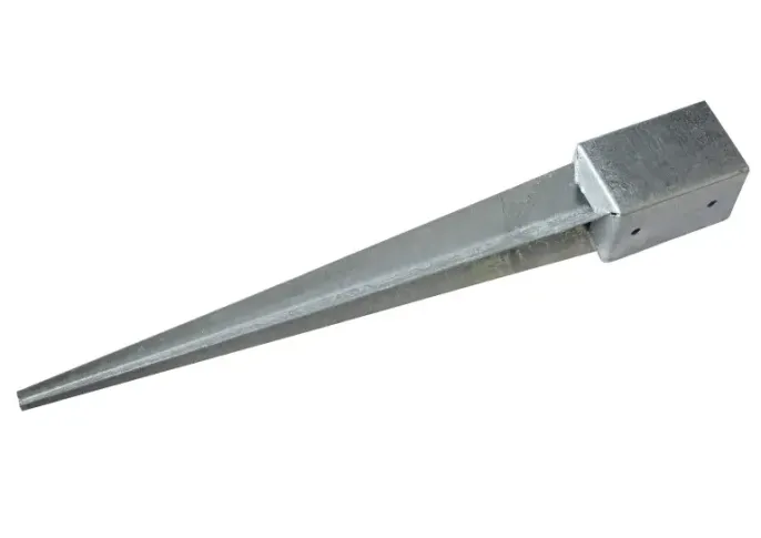 Paalpunthouder 91x750mm Verzinkt