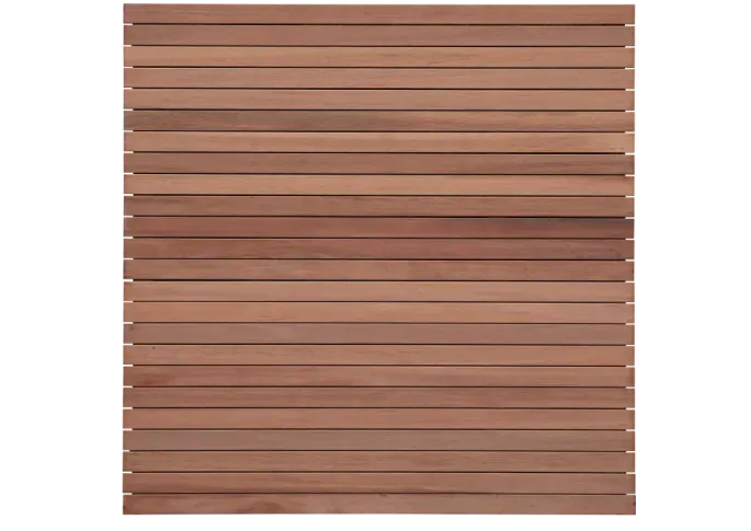 Keruing Scherm 50 180x180cm Premium