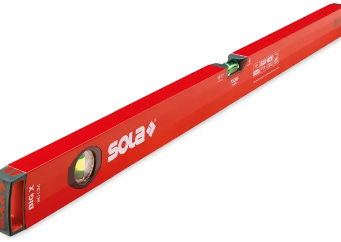 SOLA Alu-waterpas X-profiel BigX 80cm