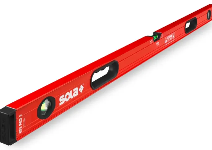 SOLA Aluminium waterpas Big Red 3 200cm