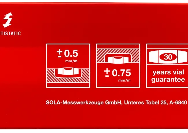 SOLA Alu-waterpas X-profiel BigX 30cm