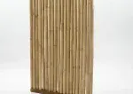 Bamboescherm licht 180x182cm - Cortenstaal