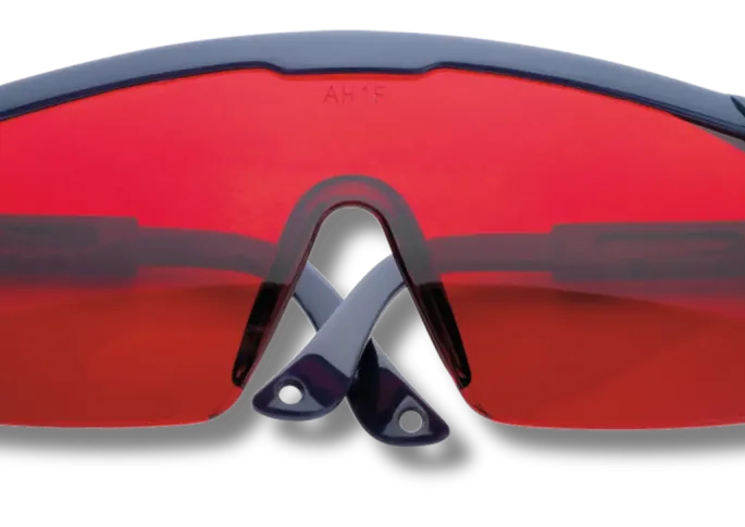 SOLA Laserbril rood LB red