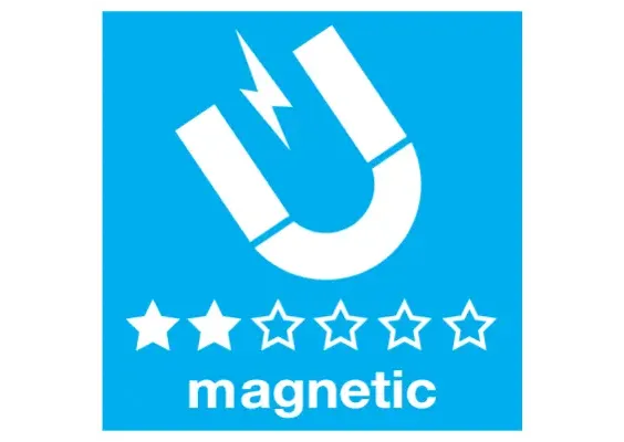 SOLA Doelschijf groen ZLM-G magnetisch 69x98mm