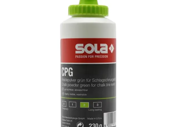 SOLA Slaglijnpoeder groen flacon met 230g