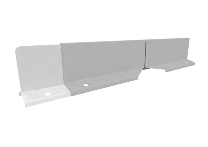 Hardline Borderrand Hoekstuk Gegalvaniseerd 15cm lengte 50cm