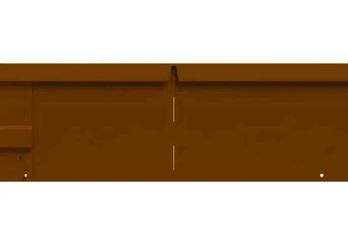 Flexline Borderrand Hoekstuk Cortenstaal 15cm