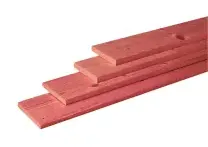 Geschaafde plank douglas 180x16x1,8 cm Blank
