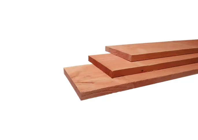 Fijnbezaagde plank douglas 180x14,5x1,6 cm Blank