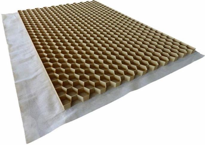 Granusolid HDPE 120x80x2,9 cm, Beige