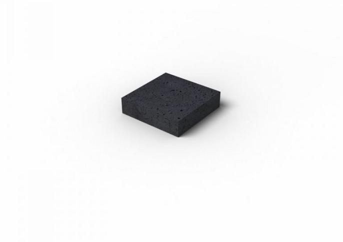 Schellevis Oudhollands TEGEL 20X20X5 CM CARBON