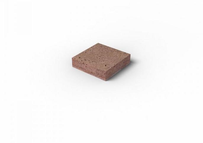 Schellevis Oudhollands TEGEL 20X20X5 CM ROODBRUIN